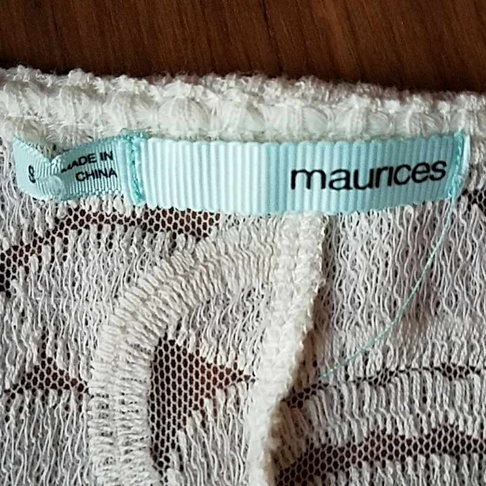 ๐ Maurices Crochet Open Front Vest ๐ - Picture 3 of 7